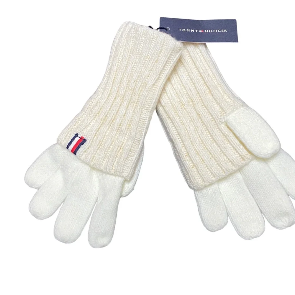 Tommy Hilfiger cream ribbed